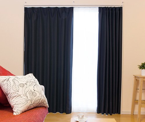 Amazon｜【オーダーカーテン】防炎・遮光1級＊ドレープカーテン